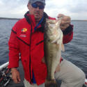 Lake Fork bass caught by Pro Guide Sam Cotton